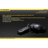 NITECORE TUBE V2.0 Black Nichia — наключный фонарь 14580